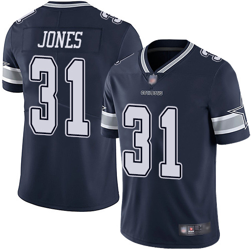 Men Dallas Cowboys Limited Navy Blue Byron Jones Home #31 Vapor Untouchable NFL Jersey->women nfl jersey->Women Jersey